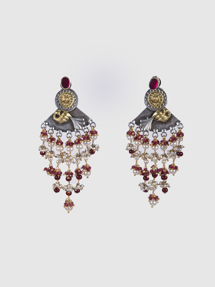 Nina Jaipur 925 silver earrings