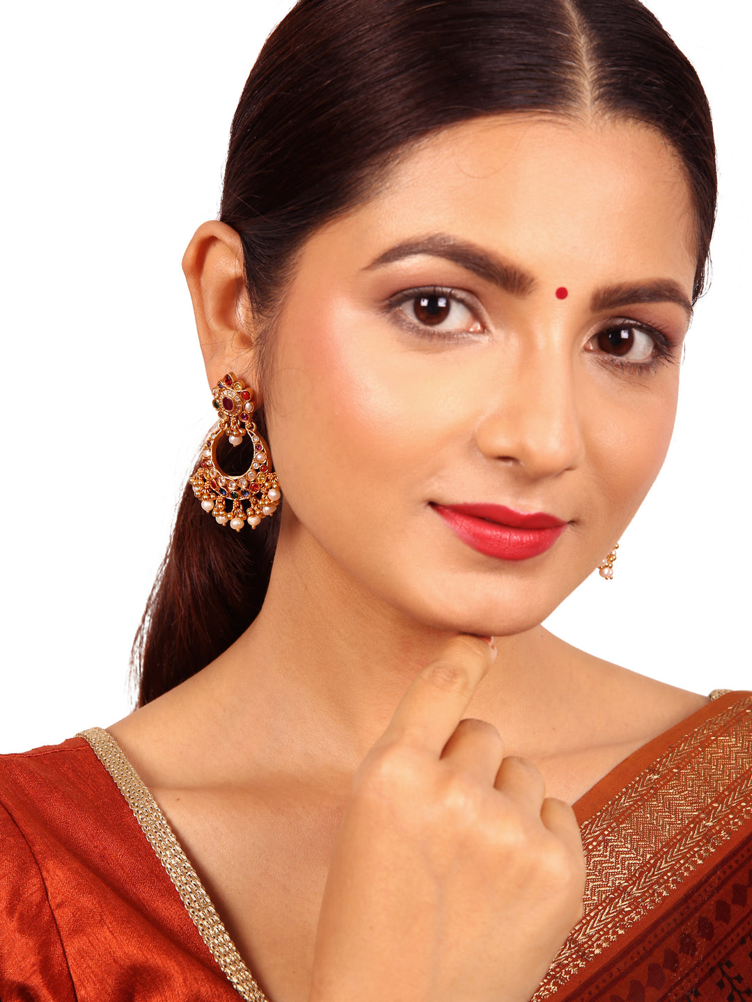 Anvi Navarathna Chaandbali Earring