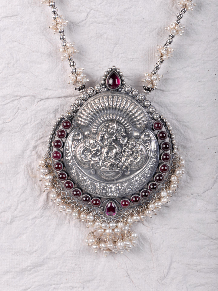 Hari Krishna pendant with chain