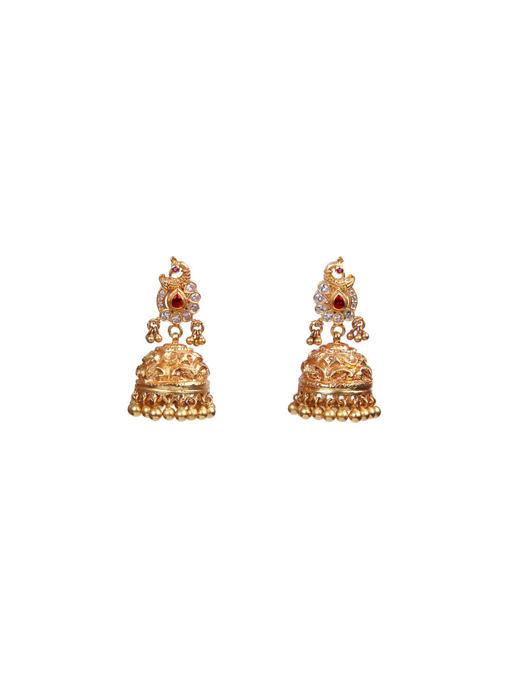 Mayura Jhumka earring