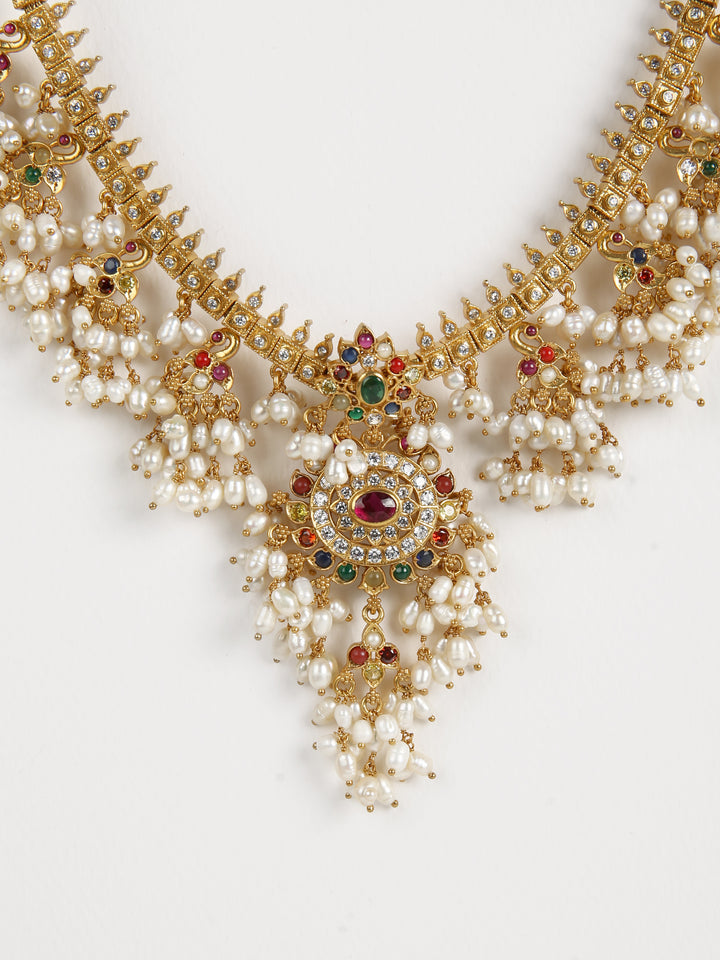 Ishikaa Navarathna Necklace