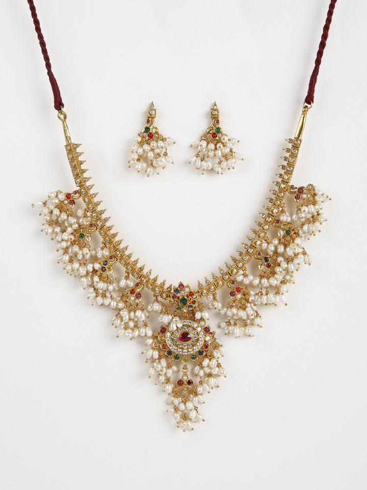 Ishikaa Navarathna Necklace