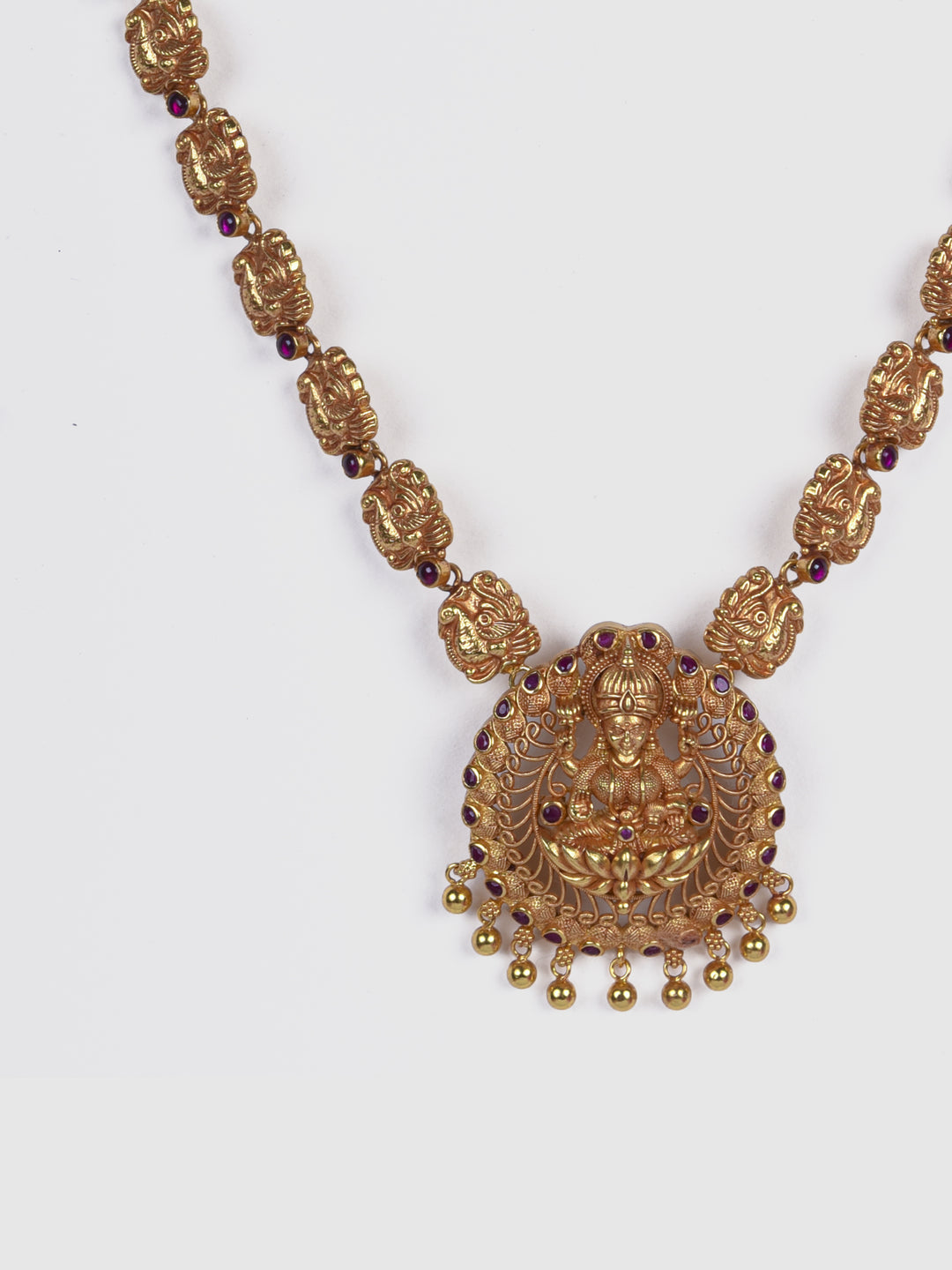 Lakshmi Peacock Necklace