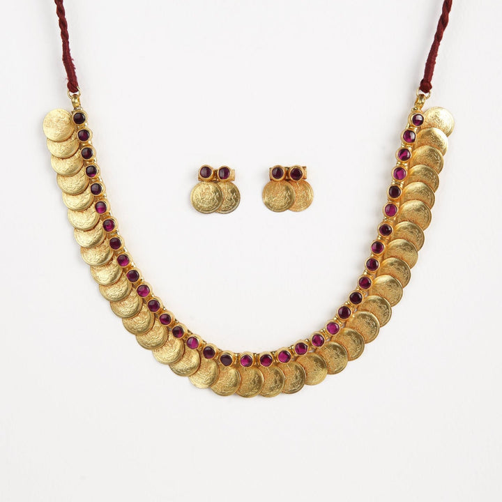 Lakshmi coin Necklace