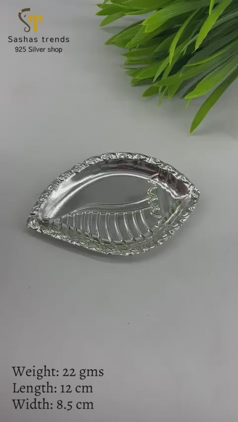 Silver Shank Plate