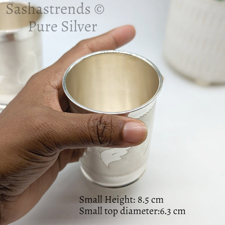 925 silver cup - sterling silver utensil - sterling silver drinking cup - silver gifting ideas - Approx weight 60 grams