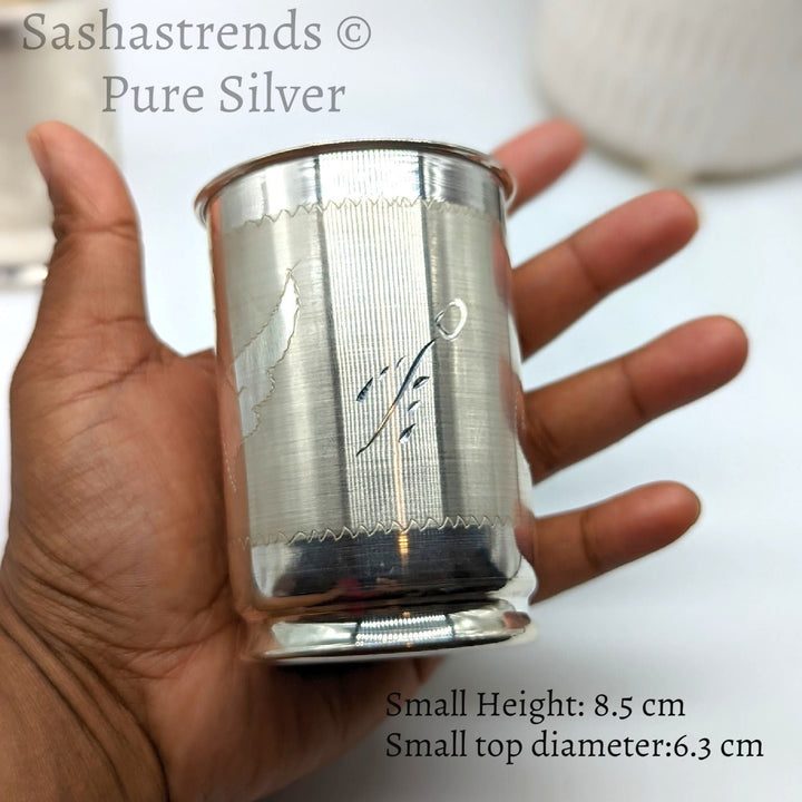 925 silver cup - sterling silver utensil - sterling silver drinking cup - silver gifting ideas - Approx weight 60 grams