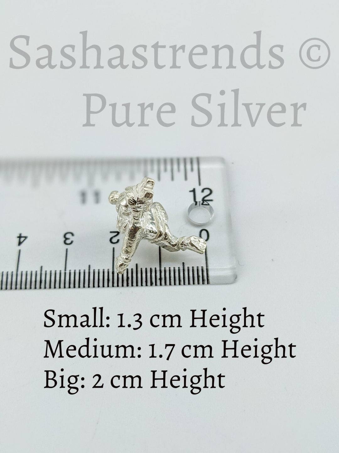 Mini Balakrishna with butter- Silver gift items- Silver Pooja Items for Home, Return Gift for Navarathri, Wedding and Housewarming