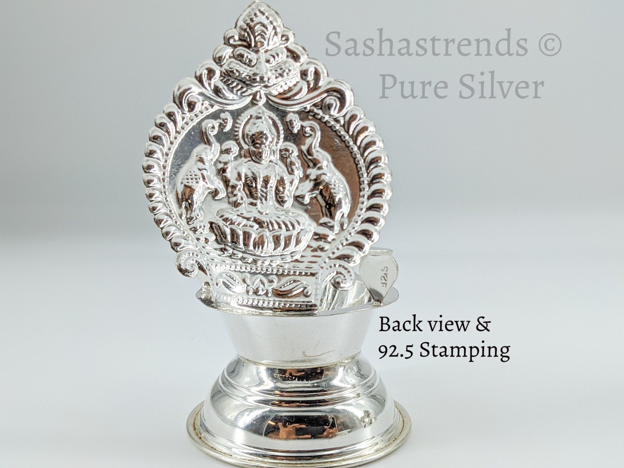 Old Vintage Indian Kajal Silver Box “swastika” hallmark | eBay