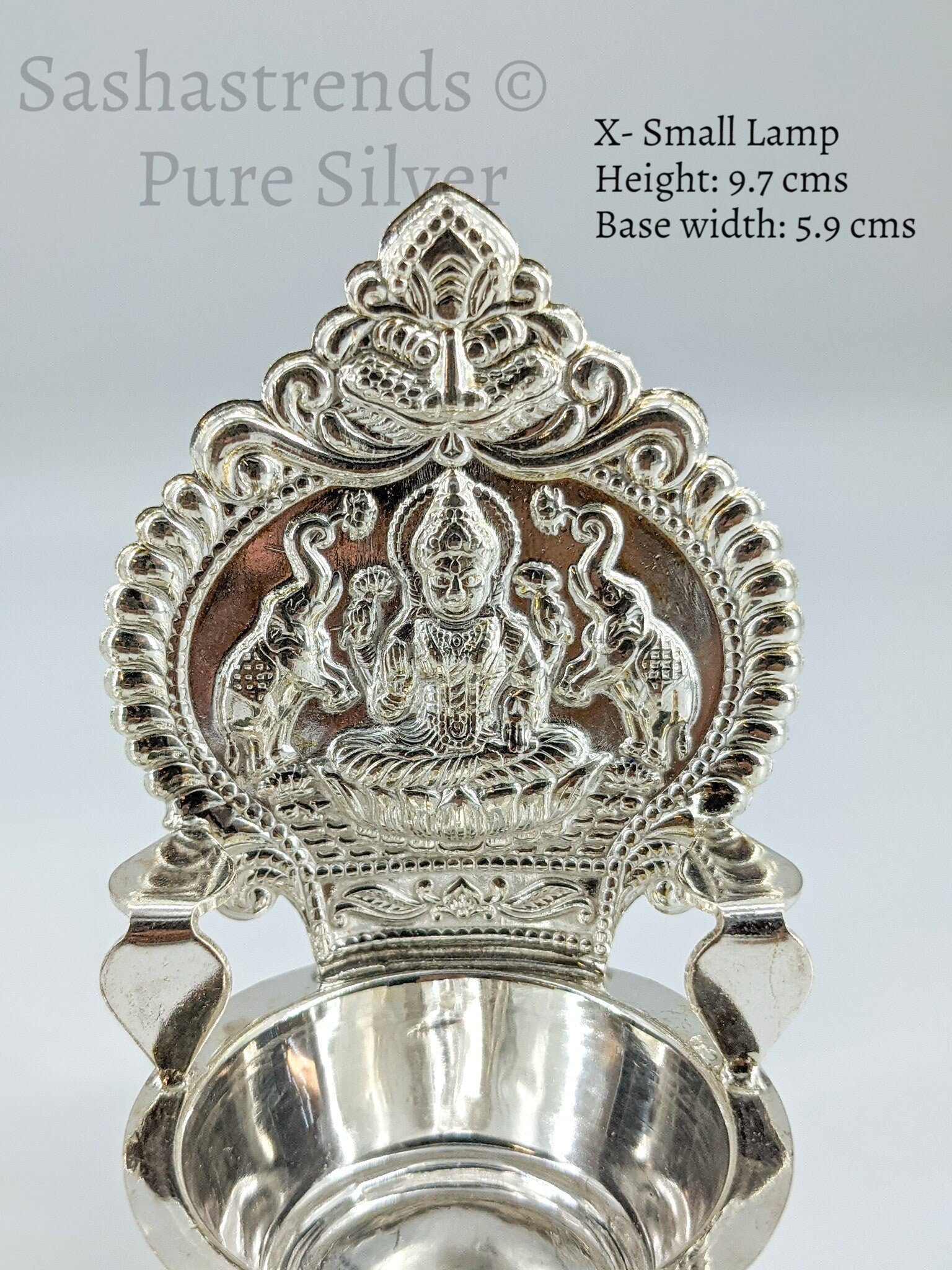 GOLDGIFTIDEAS Pure Silver Antique Shree Kalash for Pooja Room, Silver Gift  Item, Silver Kalasam for Wedding